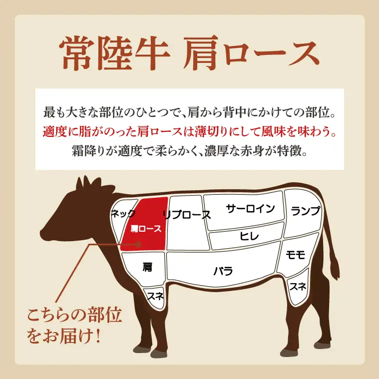 FL-24　【お中元対応可】常陸牛A5　肩ロース　すき焼しゃぶしゃぶ用400ｇ　化粧箱入り【茨城県共通返礼品】
