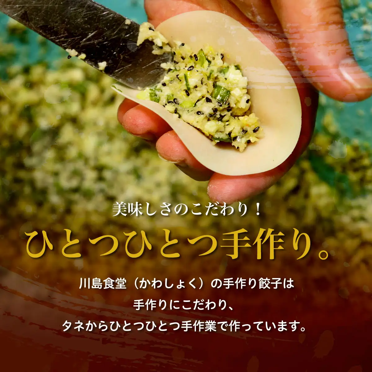 地元に愛される絶品手作り冷凍餃子60個 山武市産のニラをふんだんに使用！ ／ふるさと納税 餃子 キョウザ 冷凍 ニラ 中華 お惣菜 千葉県 山武市 SMBN002