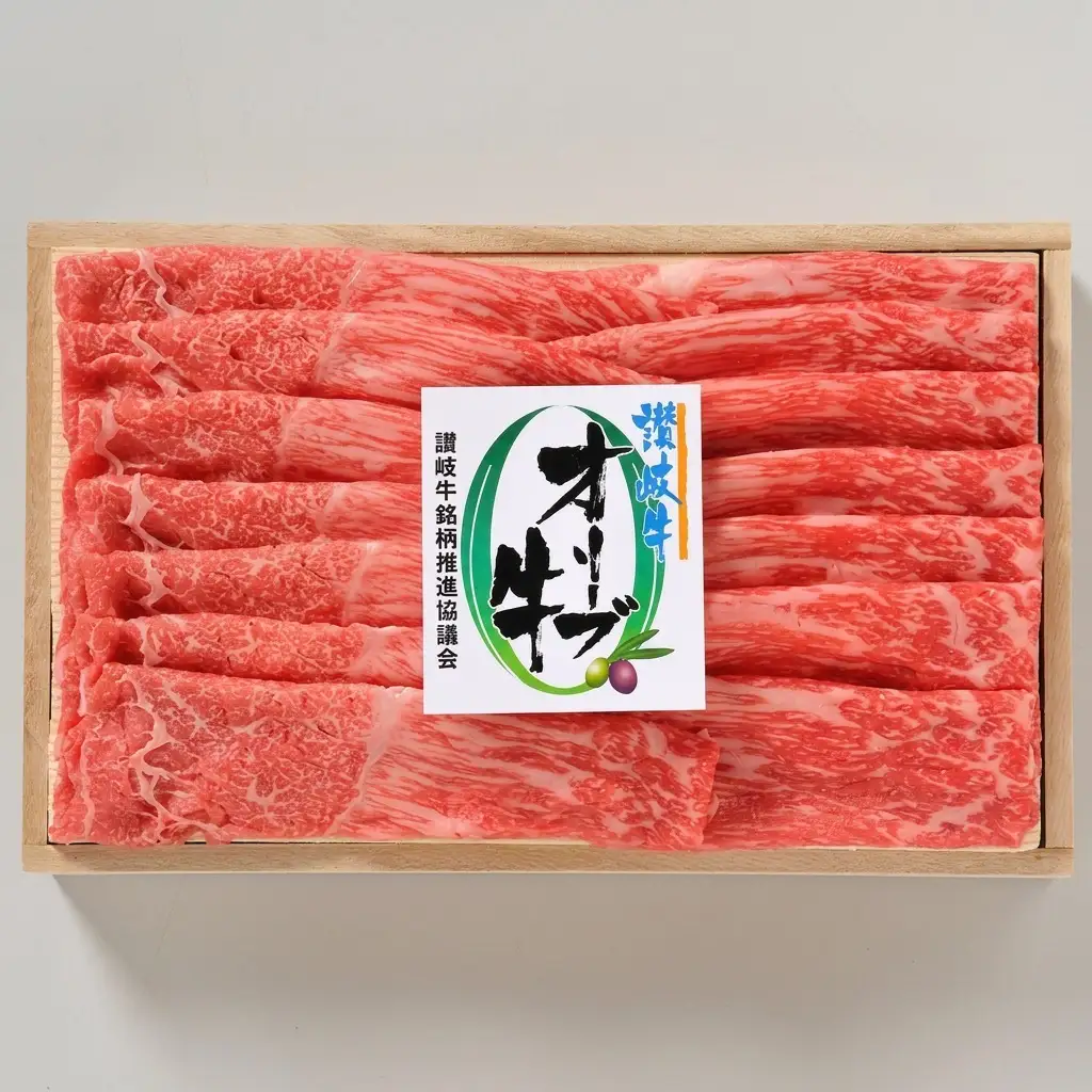 オリーブ牛モモしゃぶしゃぶ＆ステーキセット 牛肉 お肉 