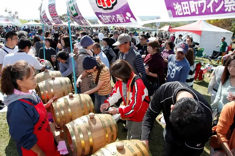 10月4日（日） 北海道池田町ワイン祭り入場券 チケット  ワイン飲み放題