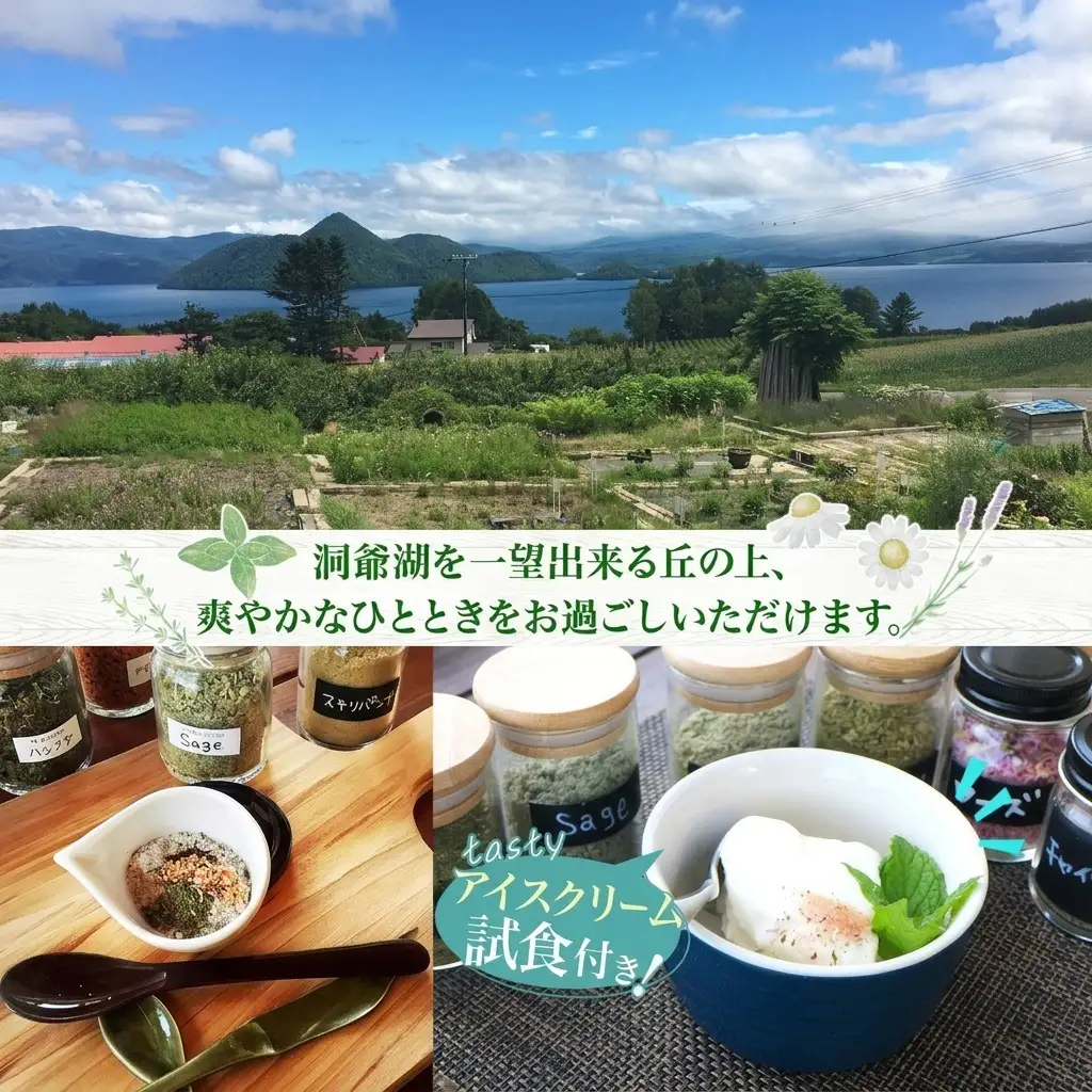 ハーブソルト作り体験 摘みたて ハーバルランチ ハーブソルト作り体験【2枚】