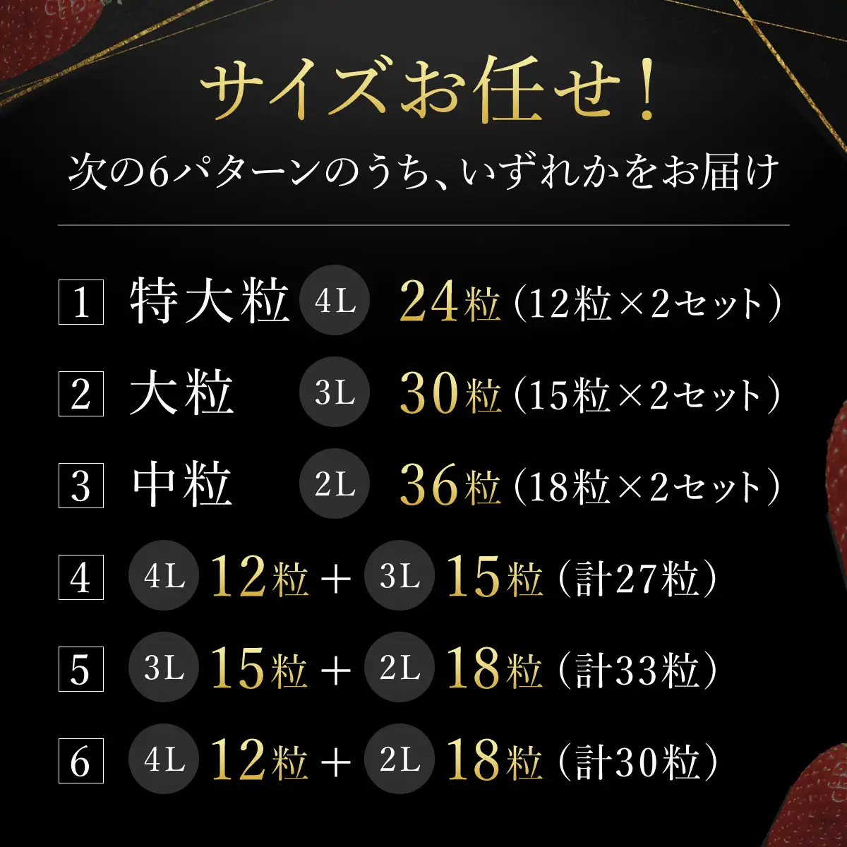 【先行予約】【2026年12月中旬より順次発送】希少品種 黒いちご 真紅の美鈴 サイズお任せ 24粒～36粒 SMAN014