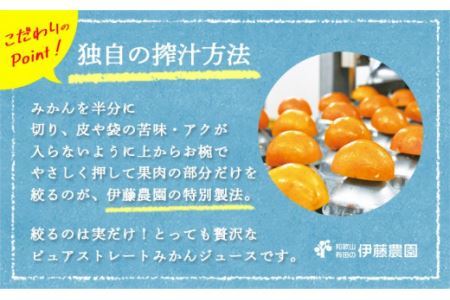 伊藤農園 100％ピュアジュース　不知火しぼり 大瓶5本セット(B608-3)