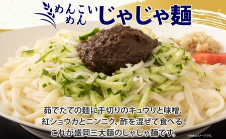 めんこいめん 2種 食べ比べ Dセット 計6食 じゃじゃ麺 盛岡じゃじゃ麺 盛岡ラーメン 盛岡三大麺 ご当地グルメ ラーメン 米粉麺 米粉 麺 グルテンフリー 詰め合わせ セット 郷土料理 もちもち 簡単調理 岩手県 盛岡市 東北 岩手 盛岡 農事組合法人となん
