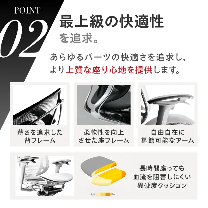 【3週間発送】【ブラック】オフィスチェアオカムラ  (コンテッサセコンダ ヘッドレスト付き)   オフィスチェア  [AKAA001-1]