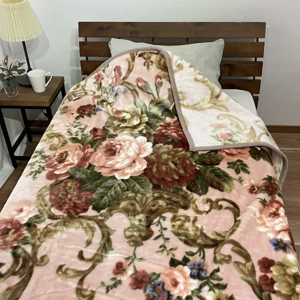 マイヤー毛布 シングル ピンク C.R.P加工毛布 1枚 (ニューマイヤー毛布) 11754PI ｜ 毛布の町 泉大津 国産 サイズ・色 家庭洗濯可 [5011]