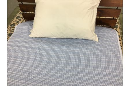 氷クール 敷パッド ダブル ブルー [0489]
