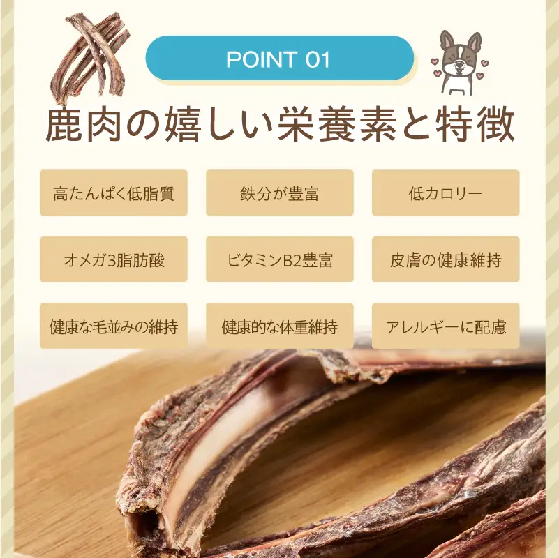 ペットフード研究所 国産無添加 鹿スペアリブ 毎月200g×6回定期便 最初の月+100g【087B-101】