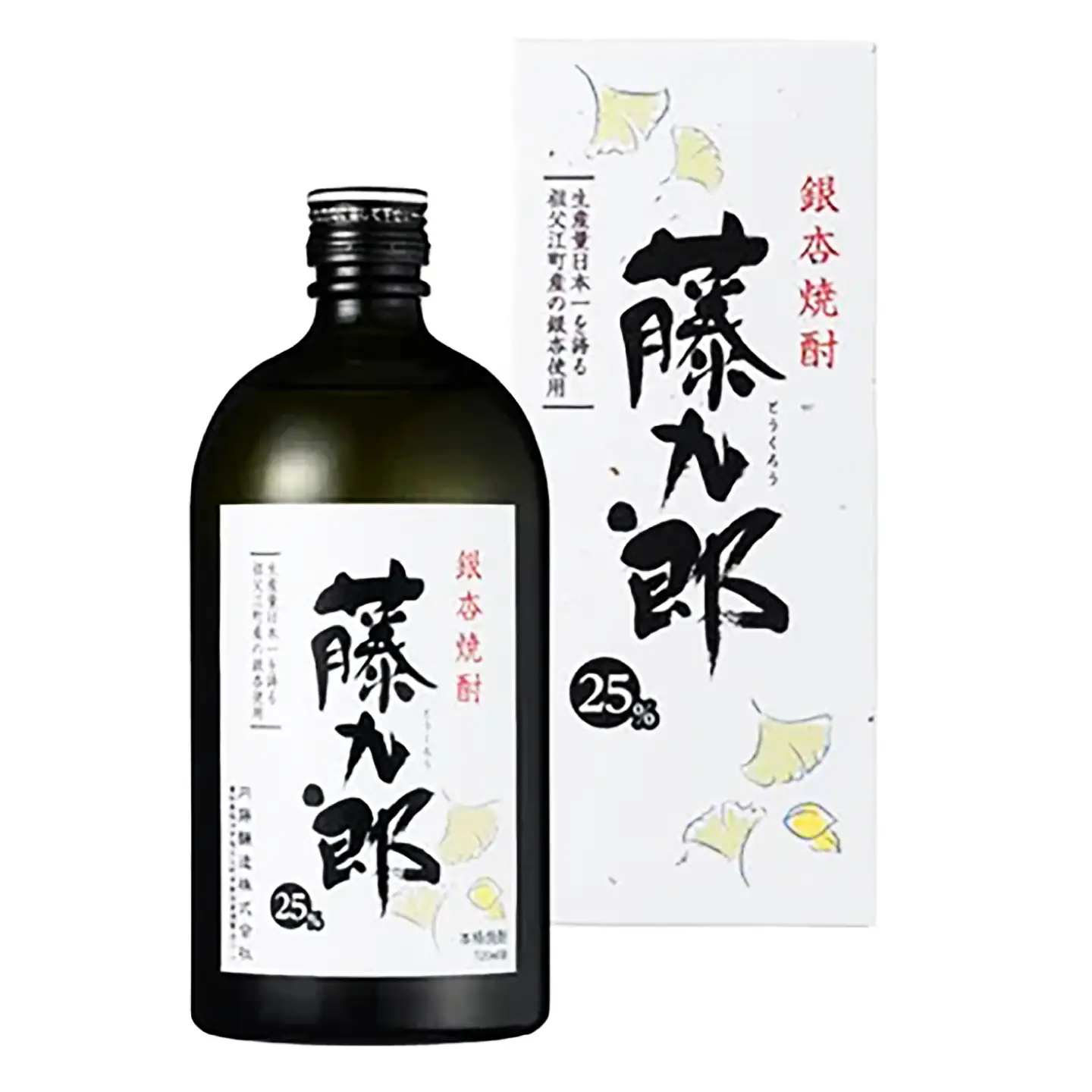 銀杏焼酎 藤九郎（720mL）3本セット / 米焼酎 本格焼酎 地酒 晩酌 四合瓶 / 稲沢市 / 合同会社祖父江商工販売 [BMBC008]