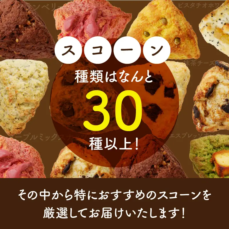 スコーン【ザクザクスコーン】ベーグル専門店pan de pan 888のおまかせスコーンセット（10個入り） 焼きたてスコーン オリジナル 人気 季節限定 食べ比べ 詰め合わせ 菓子 おやつ 朝食 モーニング ランチ  パン 抹茶 チョコレート 紅茶 ココア [144P02]