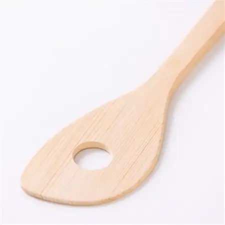 青森ヒバ　炒めベラ(穴あき)と菜箸セット_雑貨・日用品  キッチン用品 _【1499258】