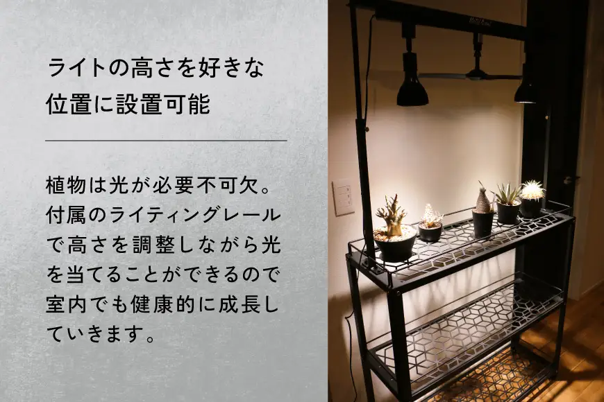 棚 植物 Metal Grow プラントラック 900 植物棚