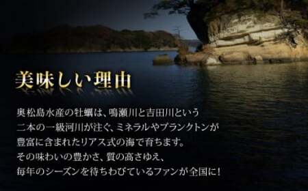 【2026シーズン受付開始！】11月中旬から順次発送予定 奥松島産 極上カキ たっぷり詰合せセット カキむき身500g×3本(計1.5kg)＋殻付きカキ40個 牡蠣 かき カキ 殻付き 剥き身