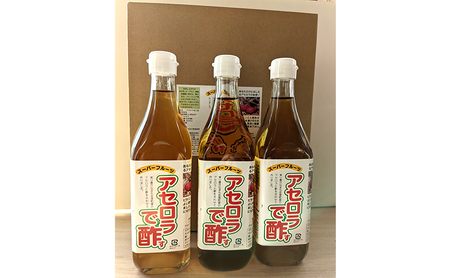 アセロラ酢（500ml×3本セット）