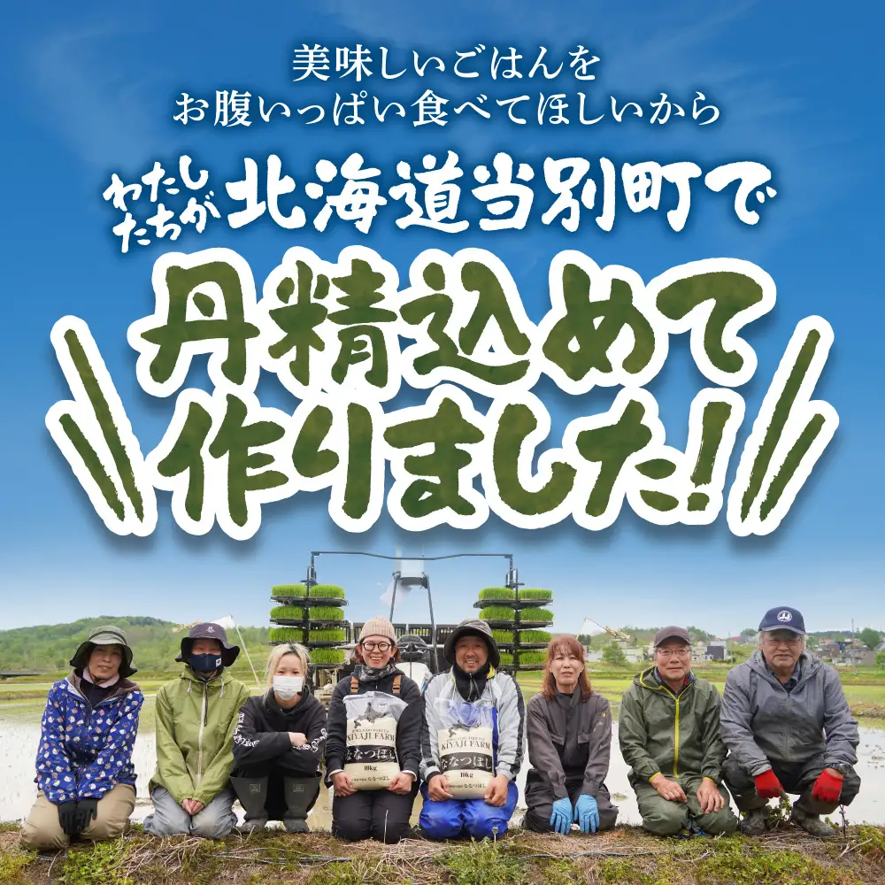 【令和8年度産先行受付】きやじファーム　無洗米ななつぼし5kg | 無洗米 米 こめ ななつぼし 北海道 当別町