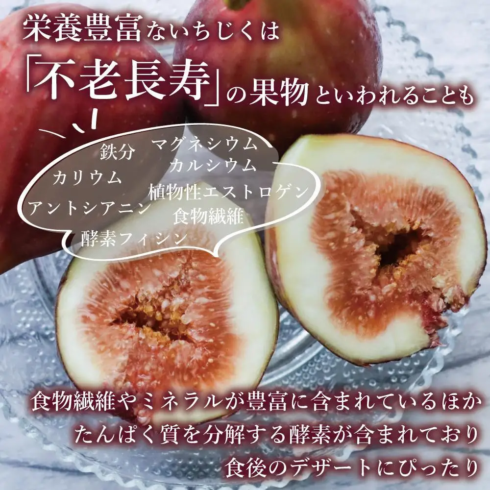 【福岡限定ブランド】いちじく とよみつひめ 300g×8パック ( 約2.4kg )| いちじく 福岡県産 果物 フルーツ とよみつひめ 福岡県 大川市