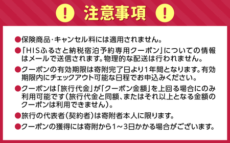 HISふるさと納税宿泊予約専用クーポン（東京都台東区）30,000円分_0206-006-T06