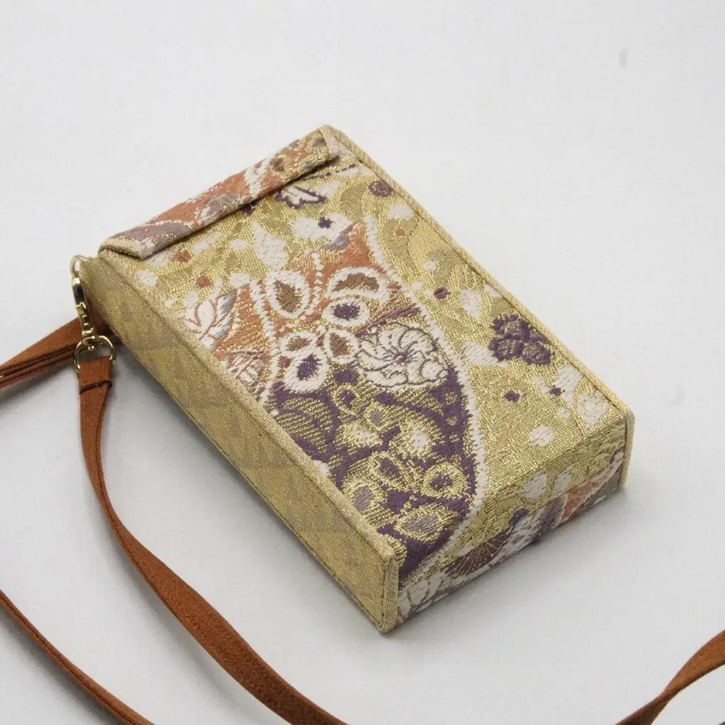 スマホポーチ 珠陽工芸 正絹辻が花 スマホケース スマホポーチ