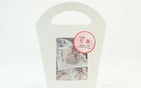 宮越家のお菓子 「紅蘭」 1箱（5個入り） 【中泊町特産物直売所ピュア】 F6N-184