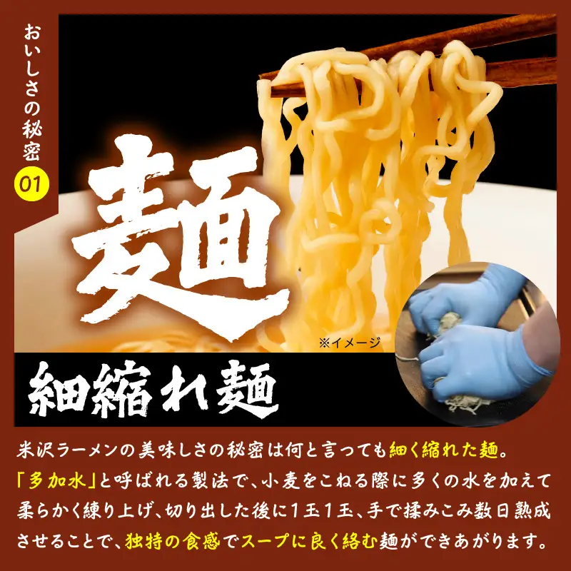 米沢ラーメン 具材付き 4食 セット 醤油 ラーメン
