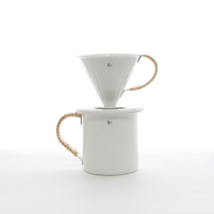 グローカルスタンダードプロダクツ TSUBAME RATTAN Dripper 2.0サイズ (ホワイト)