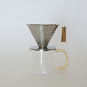 グローカルスタンダードプロダクツ TSUBAME M&W Dripper / 4.0サイズ / シルバー