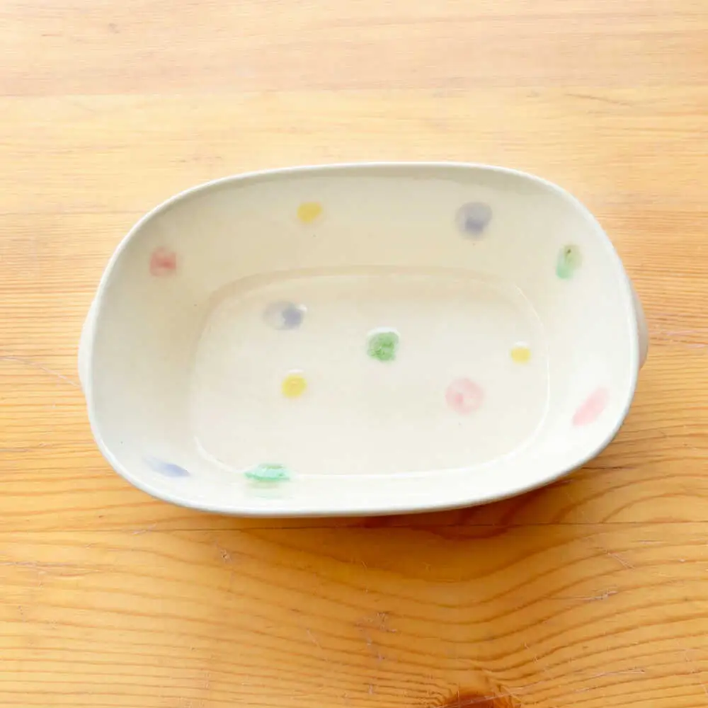 【瀬戸焼】子供用食器5点セット（あめ玉）【窯元SOUSEN】[BBCQ001]子ども食器 ギフト