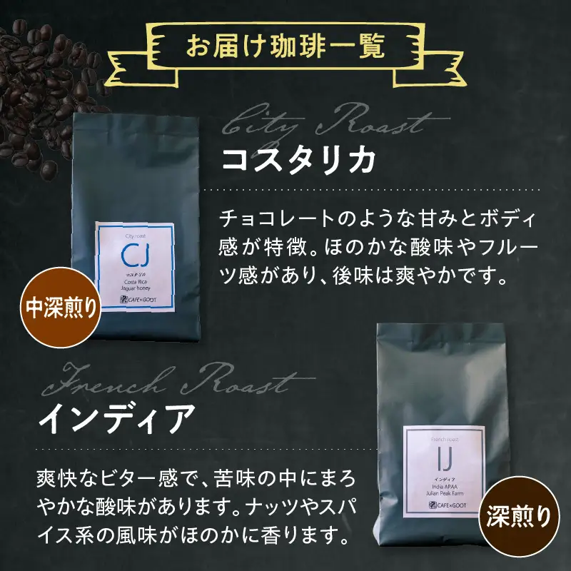 ドリップタイプ 上品な苦味を楽しむ 珈琲 BOX 100g×4種