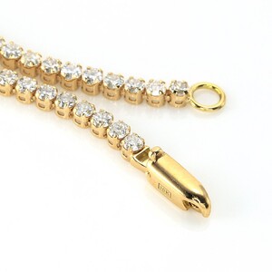 Deliciae テニスブレスレット K18YG 天然ダイヤモンド【トータル2.1ct】19cm DTB-6-YG-0211-S19