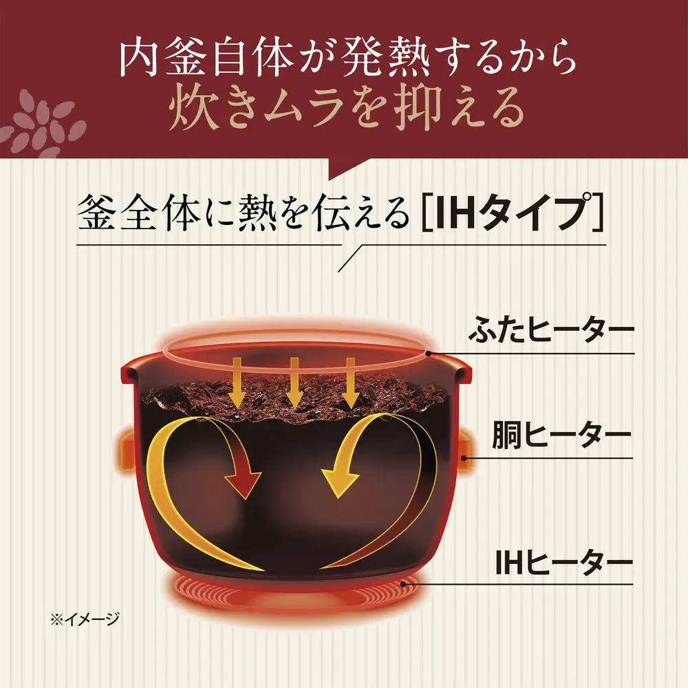 象印 IH炊飯ジャー 5.5合炊き ( 炊飯器 ) 「 豪熱大火力 」 NWQB10-BZ スレートブラック 炊飯器