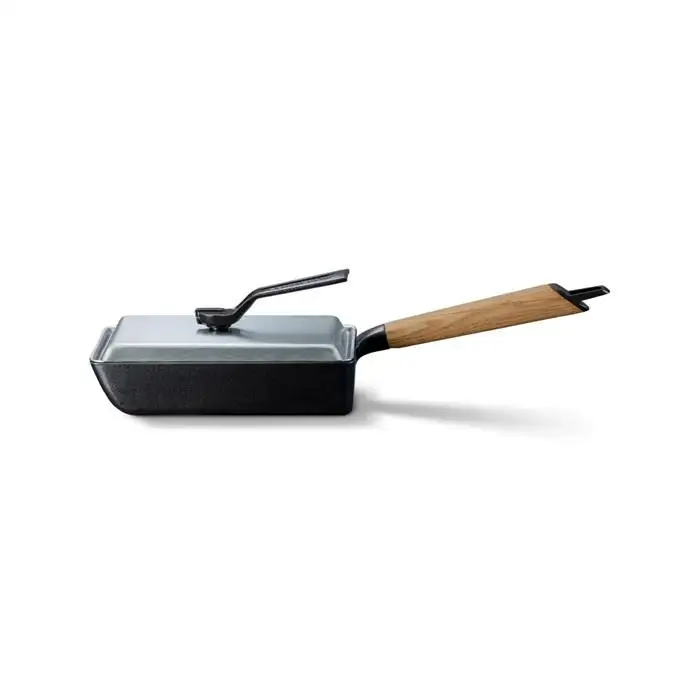 バーミキュラ フライパン EGG & TOAST PAN オーク＋専用ステンレスリッドセット フライパン 卵焼き