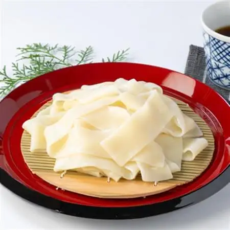 ひもかわうどん食べ比べセット「乾麺、半生、つゆ付き」【1512213】