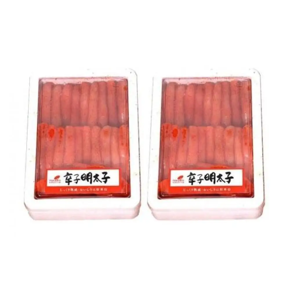 博多まるきた水産 無着色辛子明太子一本物2kg(1kg×2)【明太子 めんたいこ 辛子明太子 無着色 魚介類 家庭用 ご飯のお供 お取り寄せ お土産 九州 ご当地グルメ 取り寄せ グルメ】