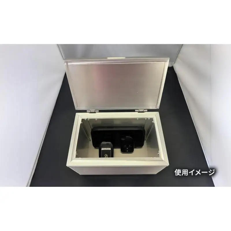 【信号遮断BOX】 リレーアタック スマートキー セキュリティ スキミング 盗難 防止 防犯 電波 遮断 貴重品 ロック 安全 対策