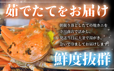 先行予約【冷蔵】越前がに 訳あり 足折れ 特大 1杯 1.2kg以上（茹で前）【2026年11月上旬以降順次発送予定】 [m21-x007_11]