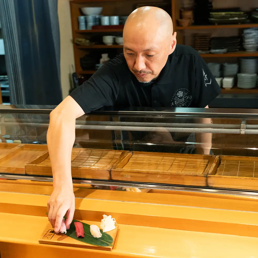 お食事券 鮨 寿司 鮨けん 山形県 大石田町 3,000円分 ke-okxxx3000