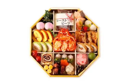 JDC001.日本料理てら岡・おせち／「てら岡おせち三段重」（6～8人前）
