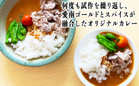愛南ゴールドカレー 3食 カレー 河内晩柑 愛南ゴールド ごはん スパイス 香辛料 にんじん じゃがいも 玉ねぎ 米 牛肉 豚肉 鳥肉 愛媛 愛南町 はなき農園