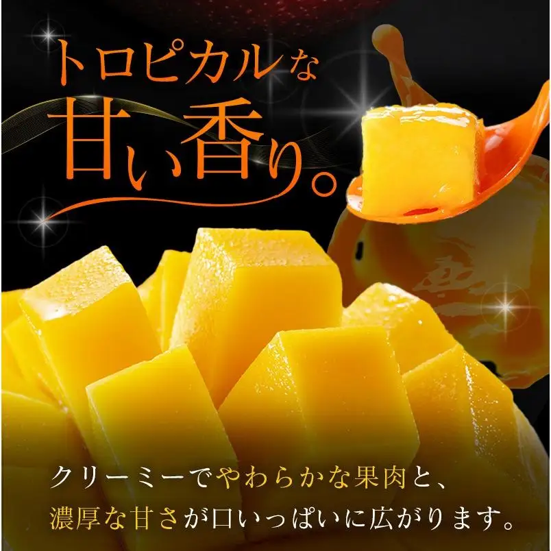 ＜2027年発送＞糖度15度以上『太陽のタマゴ』 約2kg 4～6玉 宮崎 完熟マンゴー ブランド 贈答 ギフト 南国 トロピカル フルーツ 果物 くだもの 化粧箱