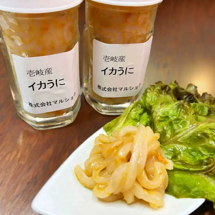 イカうに60g2本 計120g≪壱岐市≫【マルショウ】 冷凍配送 イカ ウニ 珍味 ご飯に合う 海鮮 [JEW013]