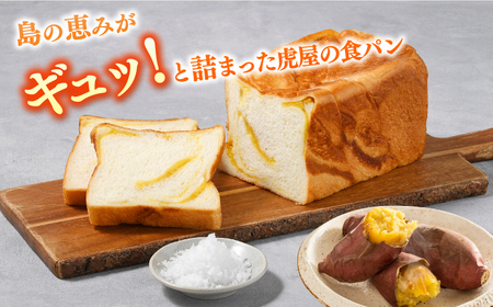 TORAPAN（トラパン）食パン2個セット（しっとり、椿酵母食パン・しっとり、さつまいも食パン） [RBA066]  九州 長崎 