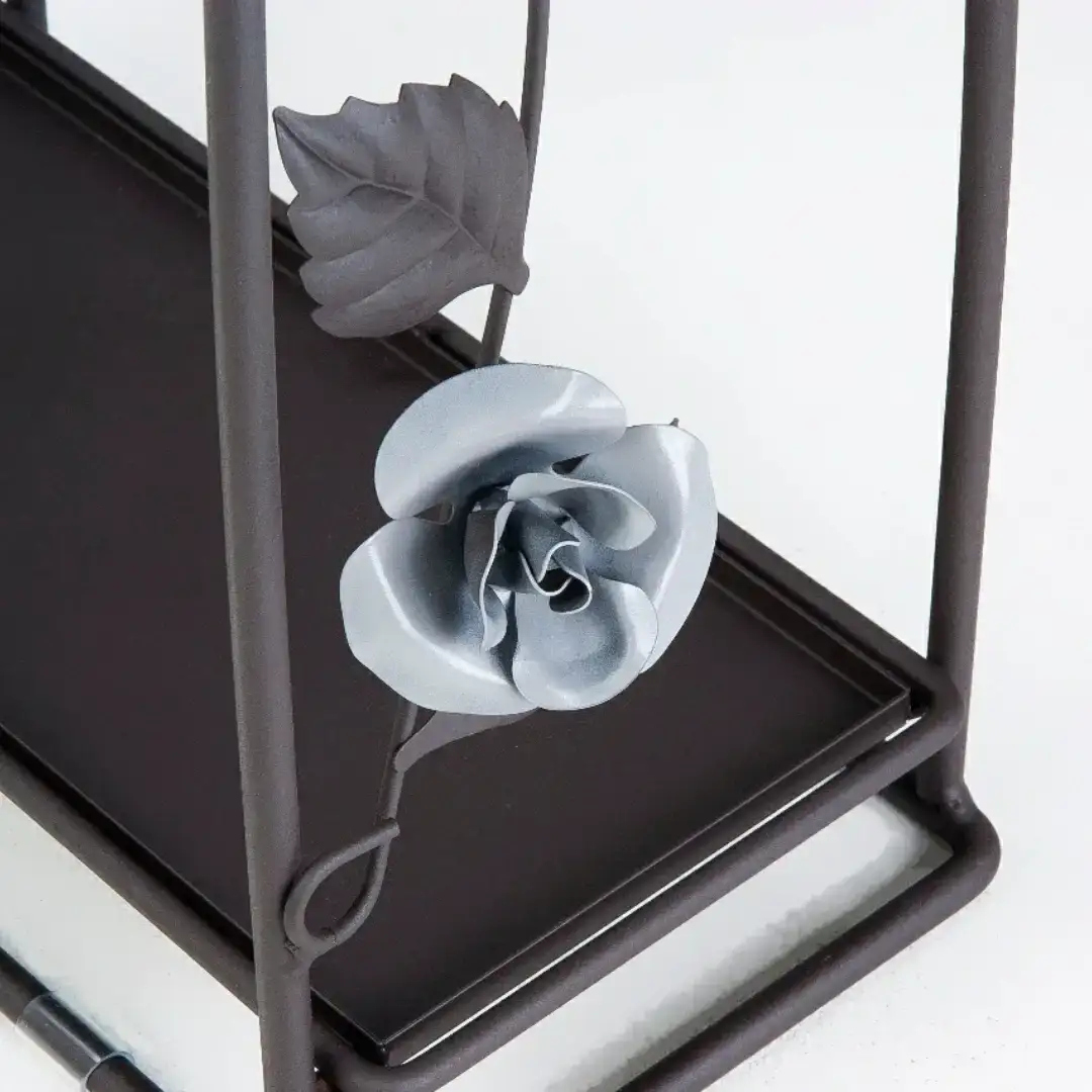 燕三条製 エレガンスローズ 玄関傘立て タイプB 薔薇 収納家具 玄関収納 収納用品 傘立て 傘たて アンブレラスタンド【035S020】