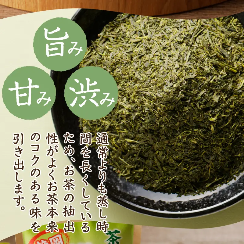 茶工場の深蒸し緑茶セット (a13-173)