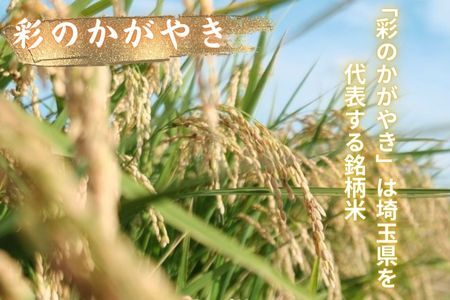 【令和６年産】埼玉ブランド米　彩のかがやき　20㎏
