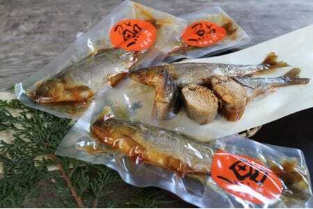 ふっくら子持ち鮎の甘露煮 【1パック１匹入り×５パック】【tab0179】