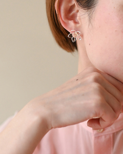 HARIO ピアス フラワー［HAP-F-004］ | アクセサリー ガラス ハンドメイド HARIO ハリオ _FM02