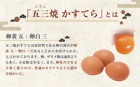 特製 五三焼かすてら 1号（580g×1本） カステラ 和菓子 スイーツ かすてら 長崎 異人堂