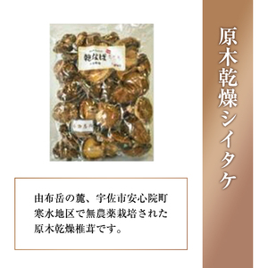 ワイン＆原木乾椎茸セット3(2品)ワイン 酒 お酒 アルコール ぶどう ロゼ 原木 乾燥 乾椎茸 しいたけ 安心院産 セット 小さなワイン工房【100801800】【百笑一喜】
