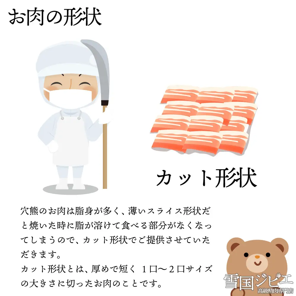 雪国イノシシ 極ランク ロース イノシシ 上越市 200g