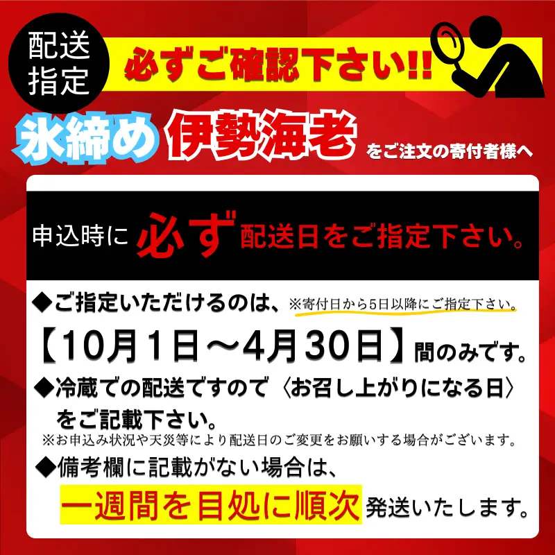 【伊勢海老】 活き伊勢海老 600g以上